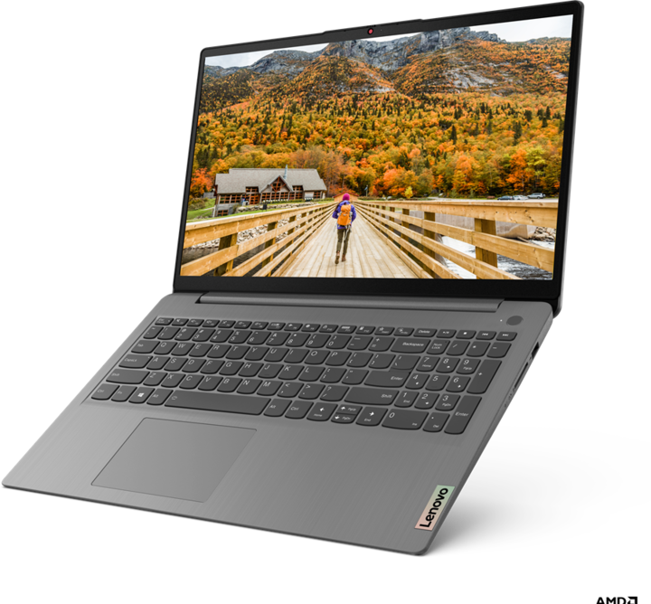 Actual product image Lenovo IdeaPad 3 15ALC6 Ryzen 5 5500U 8GB 256GB 15.6 IPS Polar Grey Nordic