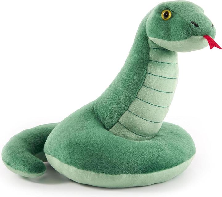 Actual product image Noble Collection Harry Potter Plush Figure Slytherin Snake Mascot 15 cm (19 cm)