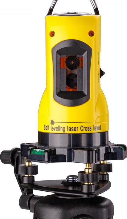 Actual product image Dema Cross line laser Line laser Laser DKL360 with tripod and case 360° up to 15 m
