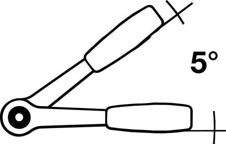 Actual product image Tecwerk Teleskopknarre (1/2")