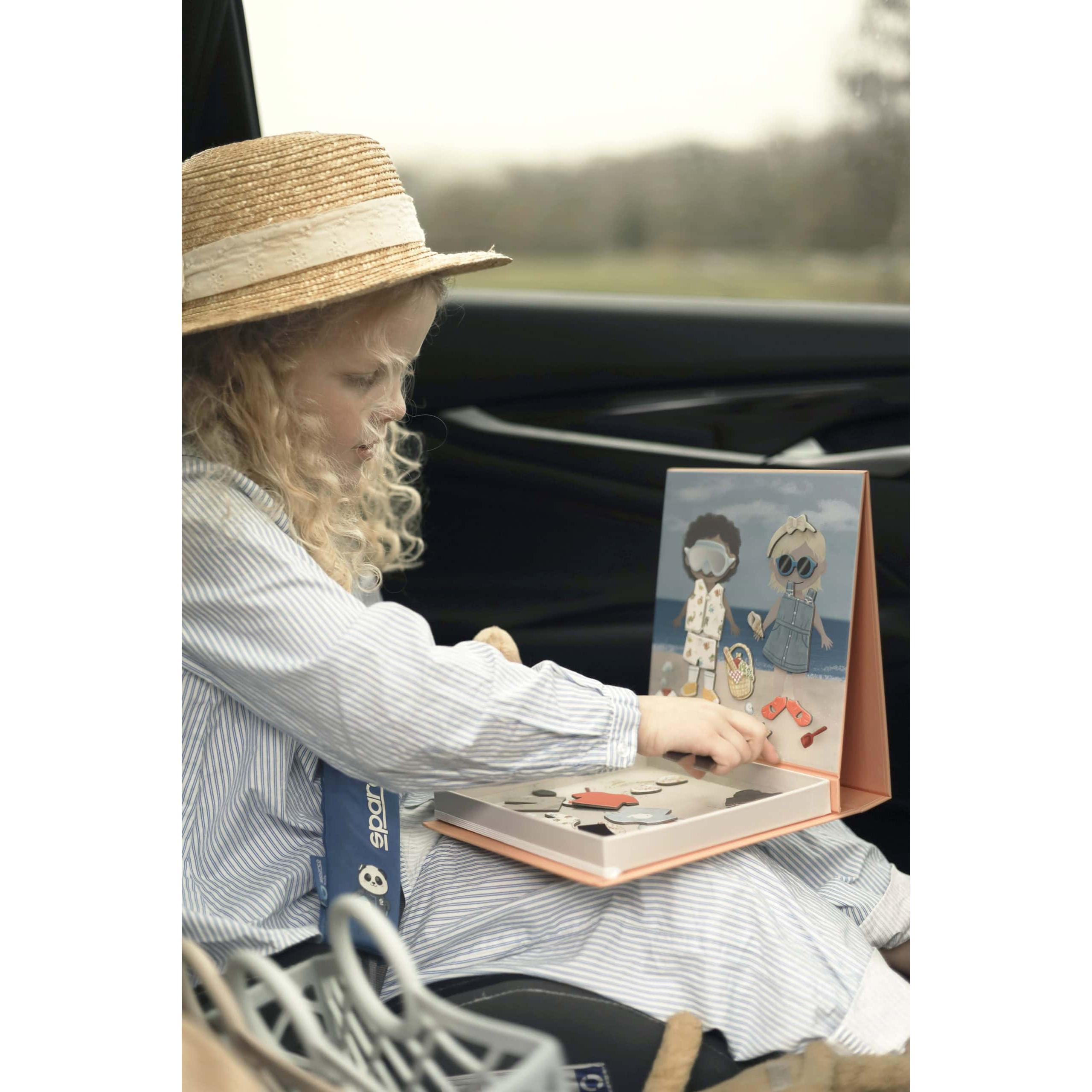 Thumbnail - Filibabba Magnetspiel - Ankleidefiguren - Ein Tag am Strand