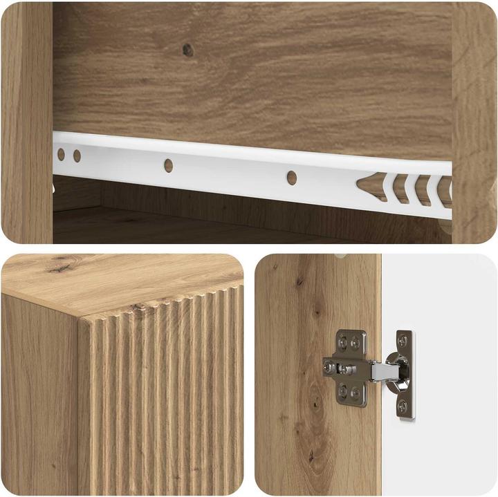 Produktbild vidaXL Möbelset (33 x 34.50 x 90 cm)