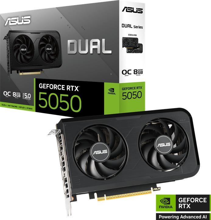 Produktbild ASUS Dual GeForce RTX 5050 OC (8 GB)