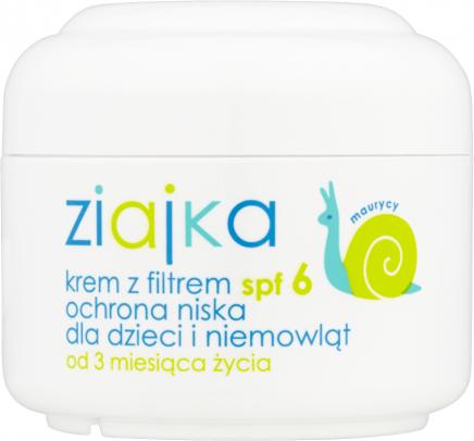 Ziaja Children's Sunscreen Cream SPF 6 50ml