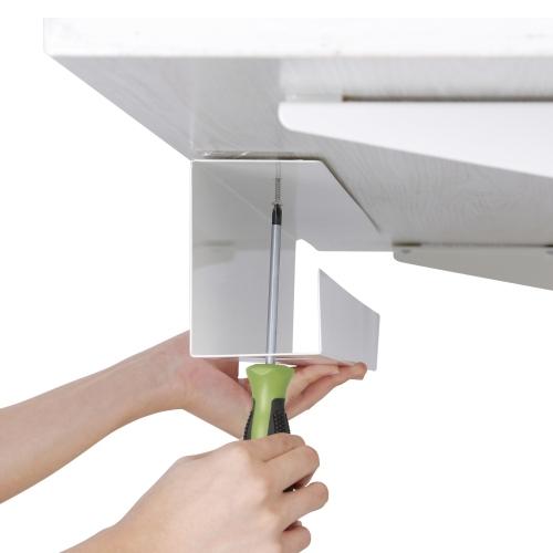 Actual product image Cablio Cable tray and power strip holder (Duct, 60 cm)