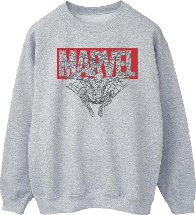 Immagine prodotto Spider Man Logo Red Felpa Uomo (XL)