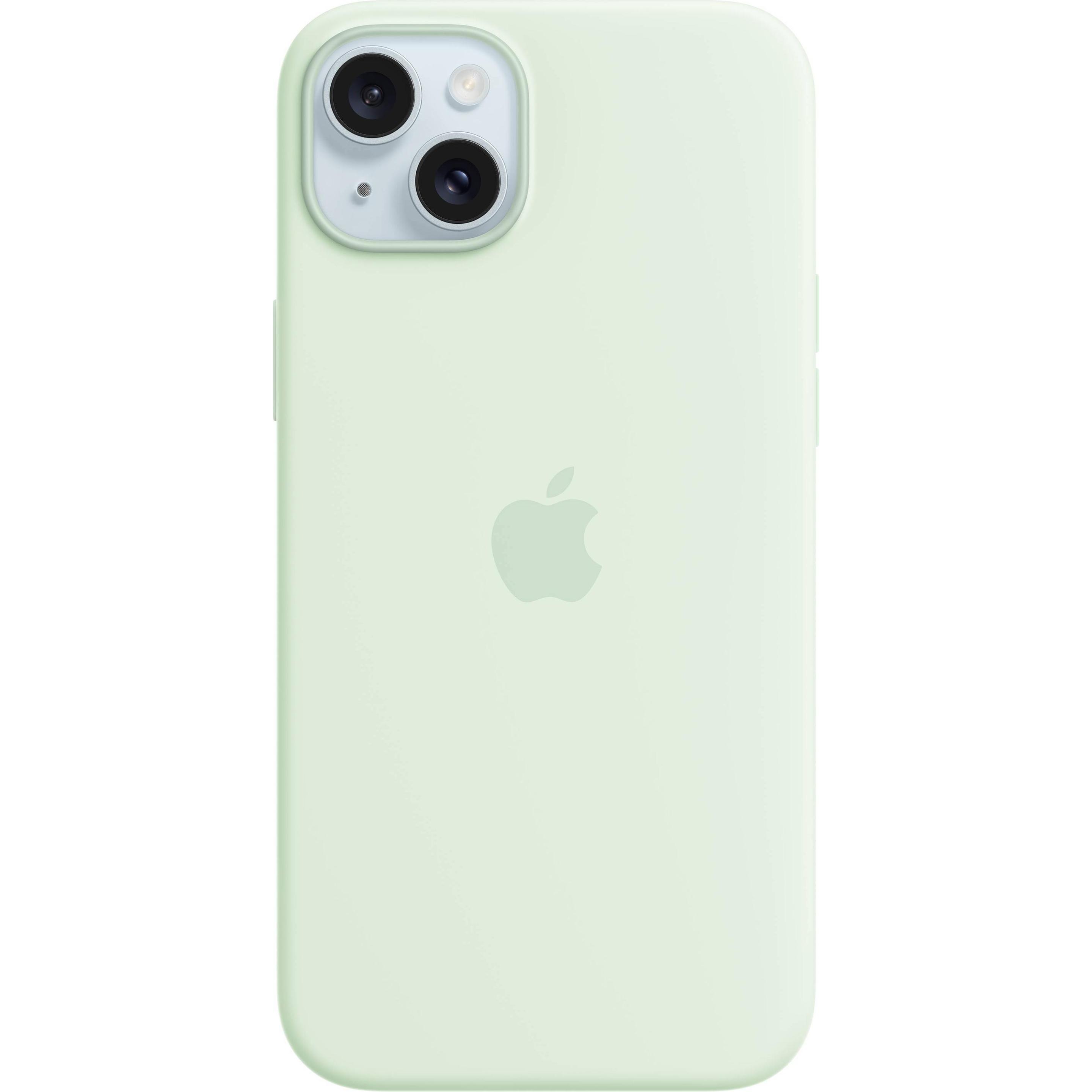 Thumbnail - Apple Silicone Case with MagSafe (Apple iPhone 15 Plus), Smartphone Hülle, Grün