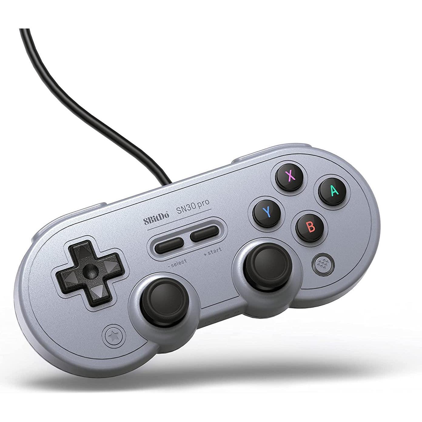 Thumbnail - 8bitdo SN30 Pro (PC, Switch), Gaming Controller, Grau