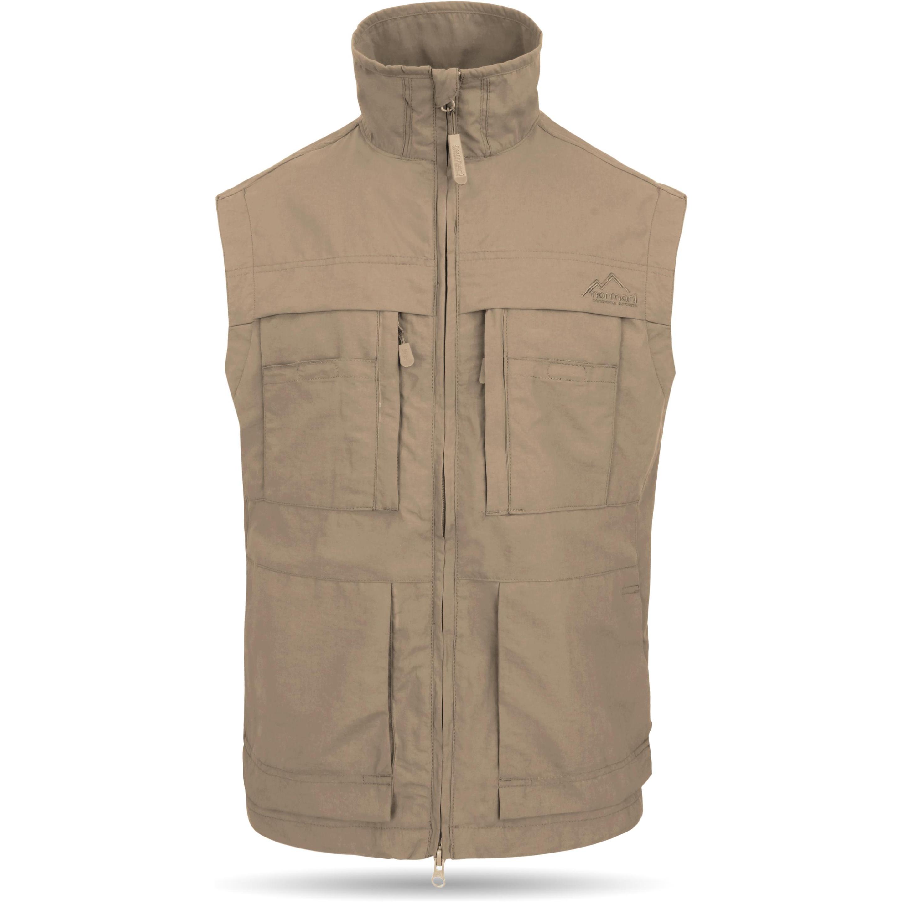 Normani, Unisex, Weste, Outdoor Weste Oryx, Braun, (XS)