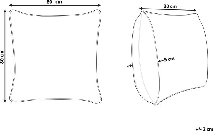 Actual product image Beliani Aneto (80 x 80 cm)