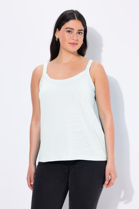 Actual product image Ulla Popken Essential Spaghetti Strap Cami (62)