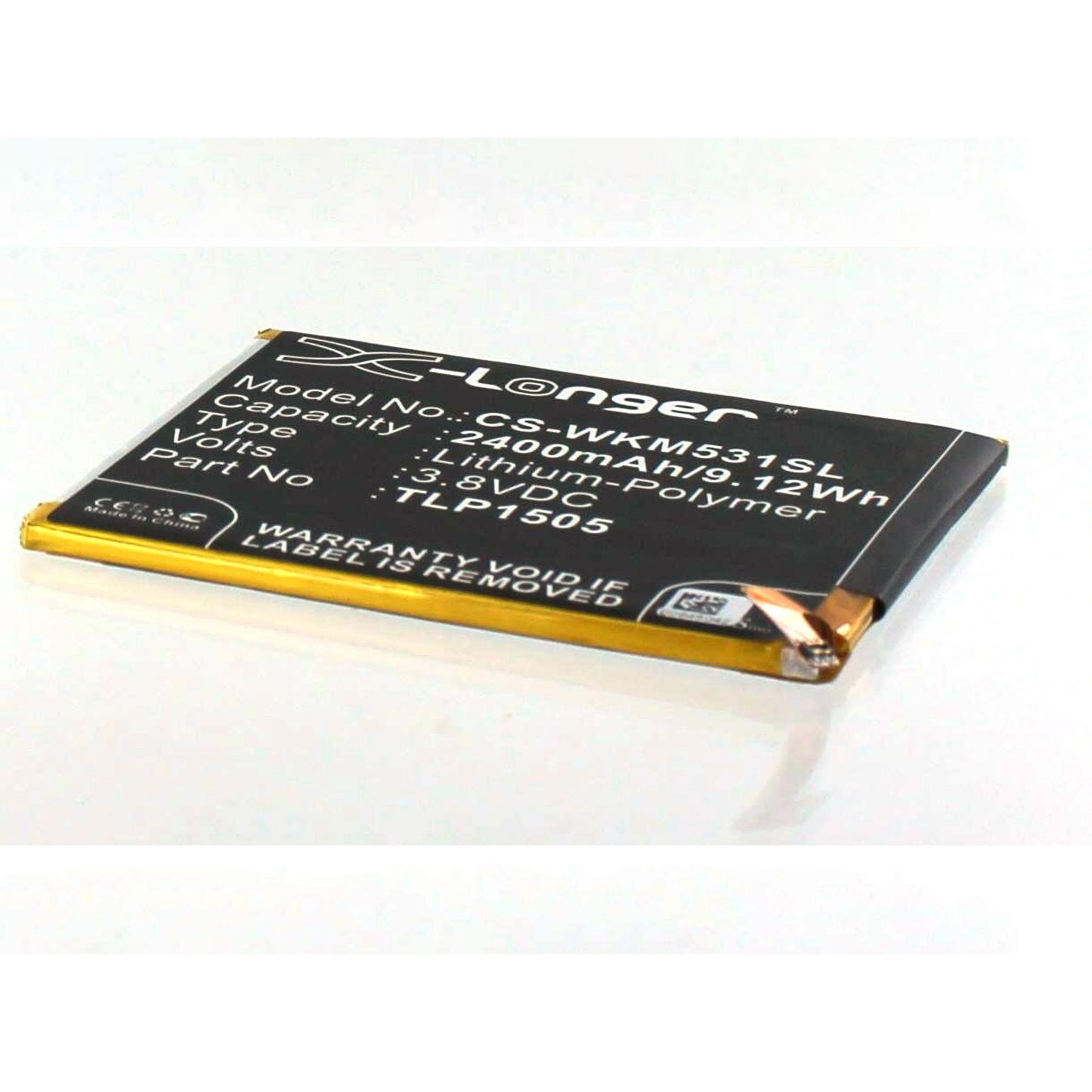 AGI Akku kompatibel mit Wiko Ridge 4G - Akku - 2.400 mAh, Smartphone Akku