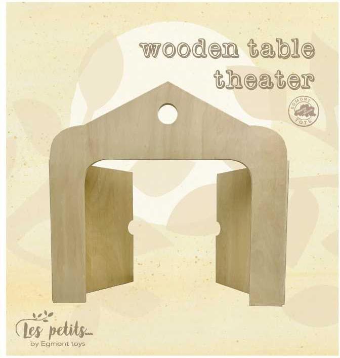 Actual product image Egmont Table theatre made of wood