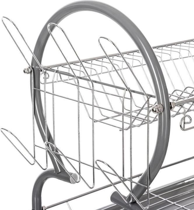 Immagine prodotto Five Scolapiatti in metallo + plastica o, grigio