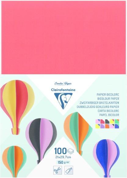 Actual product image Clairefontaine Paper Bi-Color (150 g/m², 100 x)