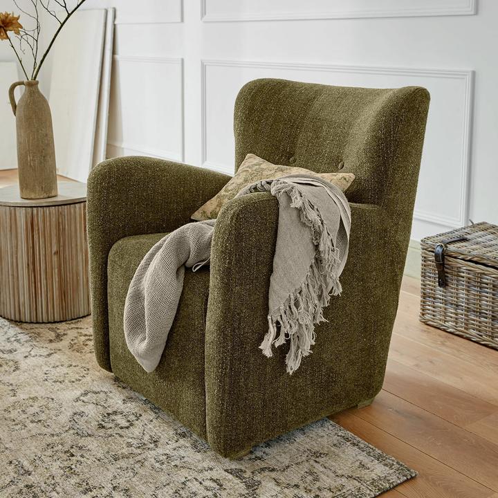 Produktbild Loberon Sessel Somberac grün