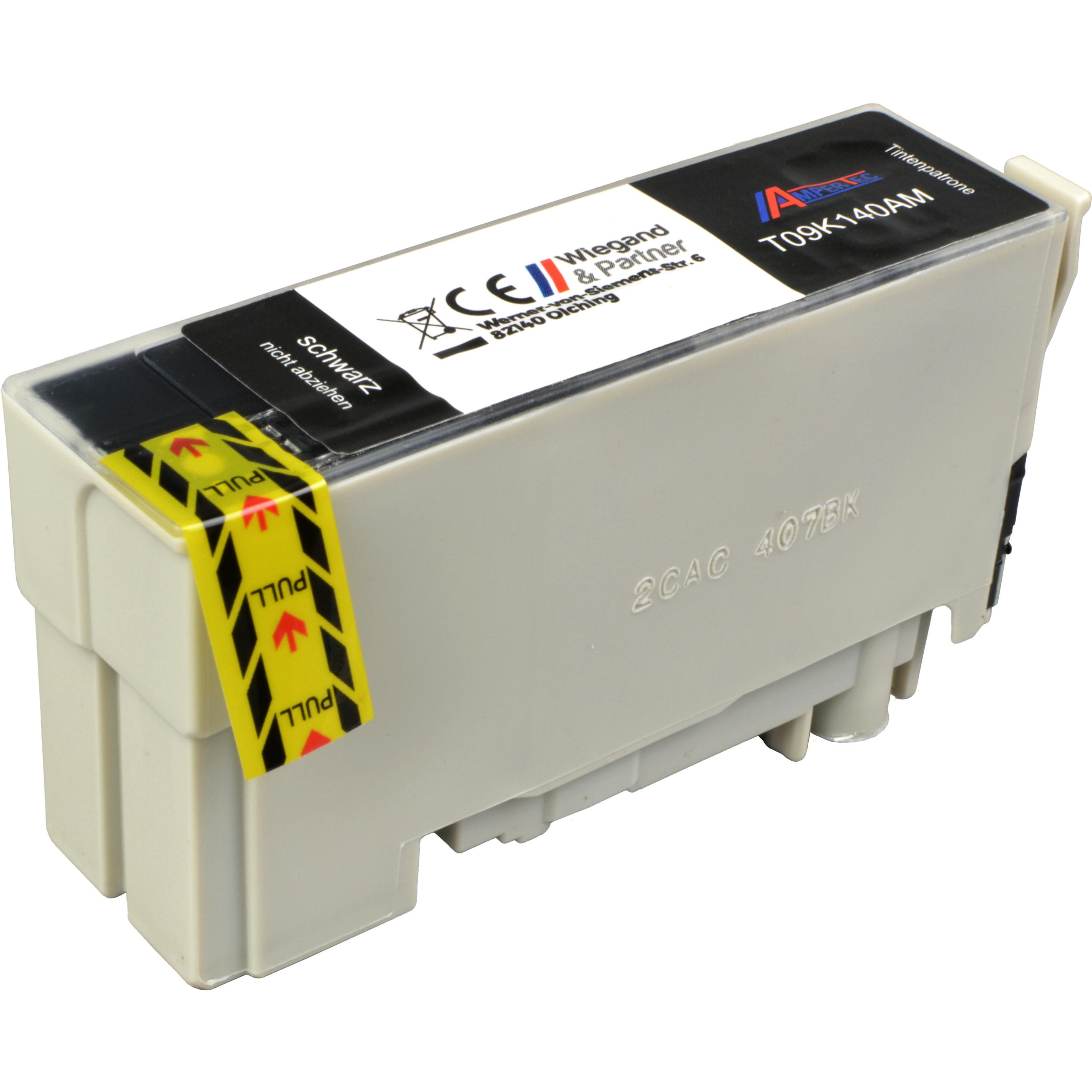 Ampertec, Druckerpatrone, Tinte ersetzt Epson C13T09K140 408L schwarz (BK)