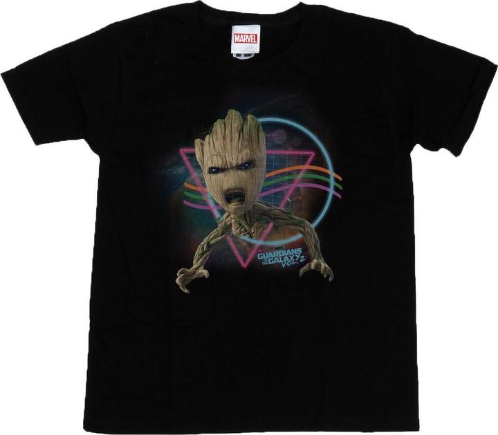Immagine prodotto Guardians Of The Galaxy Neon Groot Maglietta Ragazzi (140, 146)