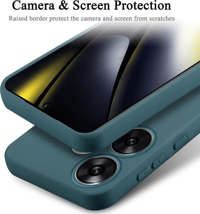 Image du produit Cadorabo Housse pour Xiaomi Poco F6 TPU avec design Liquid Protection (Xiaomi Poco F6)