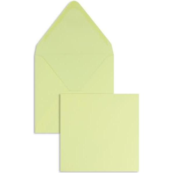 Thumbnail - Blanke, Briefumschlag, Briefumschläge 160x160mm 120g/qm gummiert VE=100 Stück saharagelb (100 x)