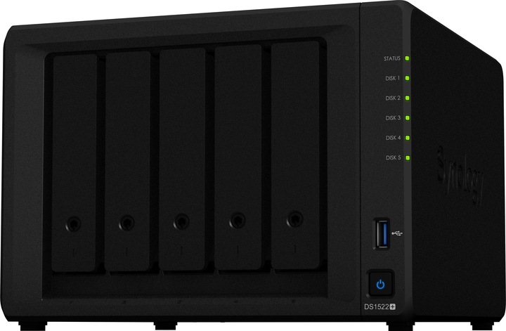 Produktbild Synology DS1522+ (5 x 8 TB, Synology HAT 53xx)