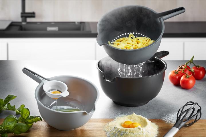 Actual product image GEFU Bowl Set w. Seven 4 pcs. (25.30 cm, 5.80 l, 4x)