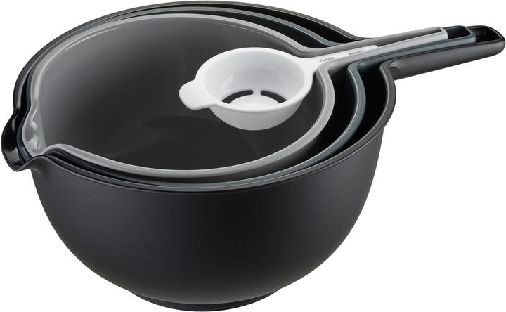 Actual product image GEFU Bowl Set w. Seven 4 pcs. (25.30 cm, 5.80 l, 4x)