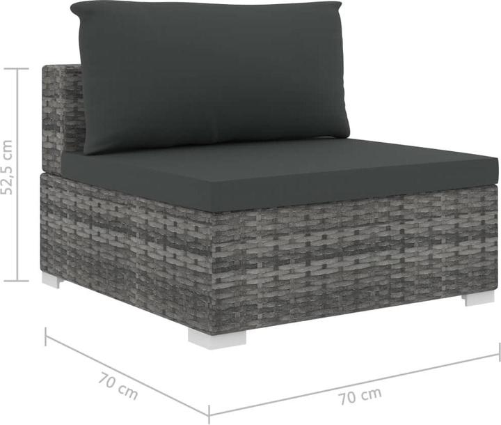 Produktbild vidaXL Gartensofa