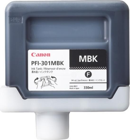 Produktbild Canon Tinte Large Format schwarz Orig.Nr. PFI-301MBK (MBK)