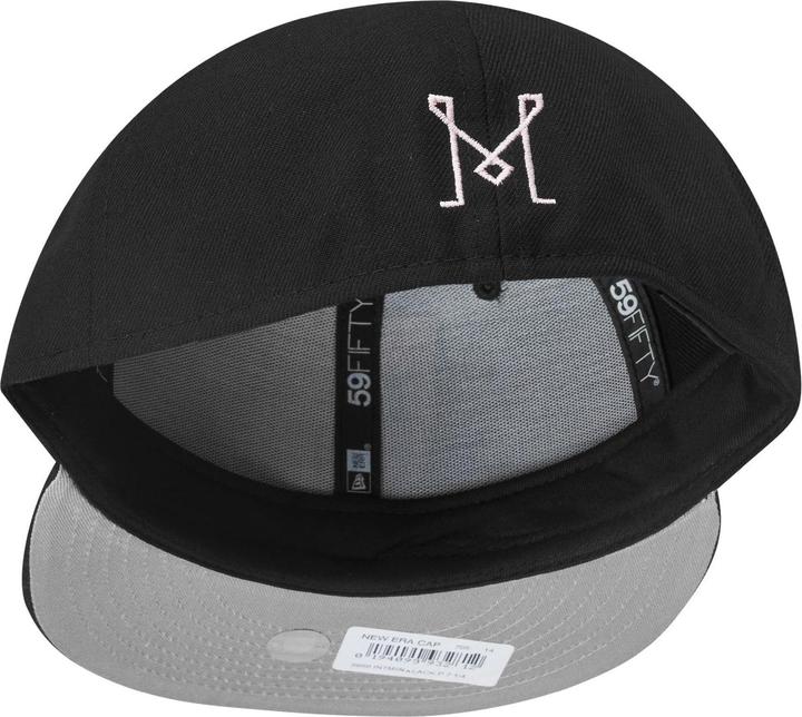 Actual product image New Era 59Fifty Fitted Cap - MLS Inter Miami noir (7 1/8)