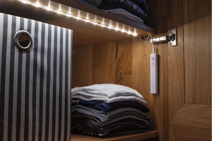 Immagine prodotto Paulmann Set a righe (Bianco caldo, 100 cm, Interno)