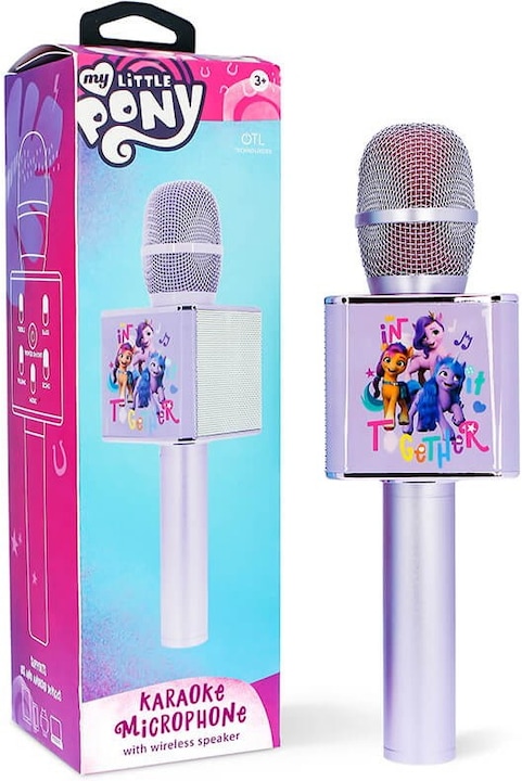 Actual product image OTL Karaoke microphone with Bluetooth speaker - My Little Pony (MP0951)