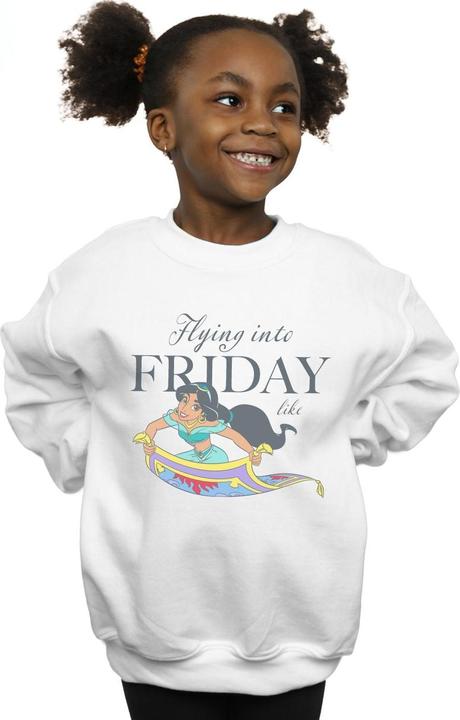 Image du produit Disney - Sweat PRINCESS JASMINE FLYING INTO FRIDAY LIKE - Fille (116)