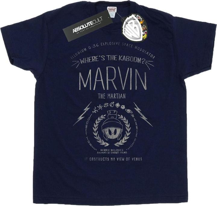 Produktbild Looney Tunes Marvin The Martian Where's The Kaboom TShirt (M)