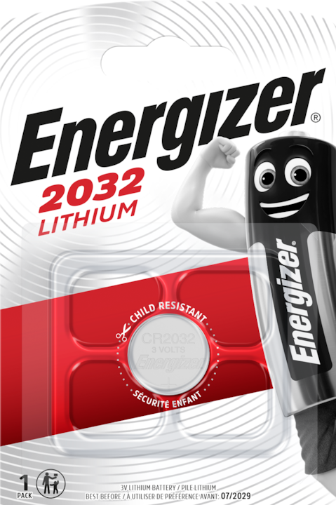 Produktbild Energizer CR2032 Lithium (1 Stk., CR2032, 240 mAh)
