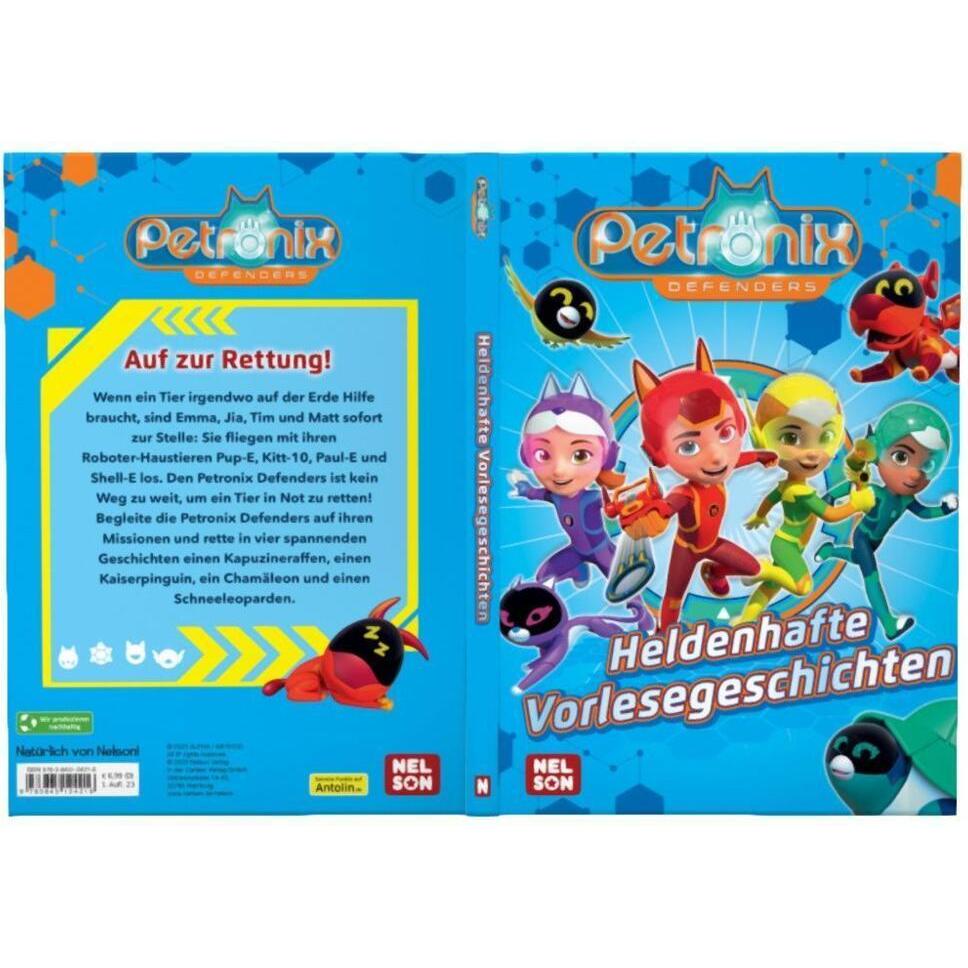 Thumbnail - Petronix Defenders: Heldenhafte Vorlesegeschichten, Kinderbücher
