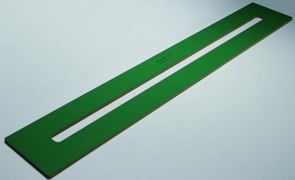 Produktbild Meyer Frässchablone für Gratleisten (1 Stk.)