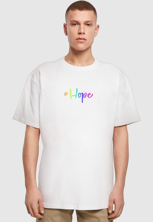 Produktbild Merchcode Hope Rainbow Heavy Oversized Tee - 113657 (XXL)