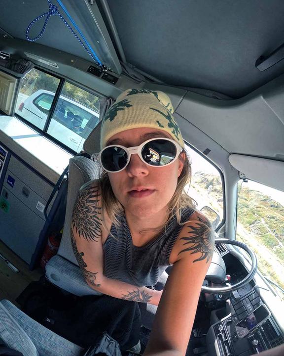 Actual product image Hae Edelweiss beanie (One size)