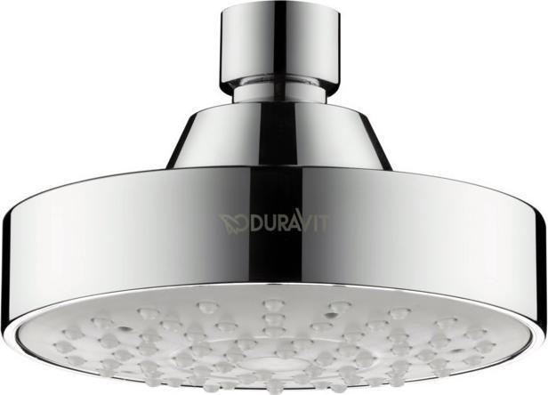 Actual product image Duravit Overhead shower 1 jet, 100 chrome (1 Beam types, 19 l/min)