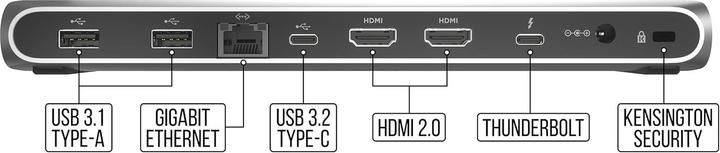 Actual product image Corsair TBT100 (Thunderbolt, 9 ports)