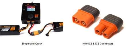 Immagine prodotto Spektrum 2200mAh 3S 11.1V 100C Smart LiPo batteria IC3 (11.10 V, 2200 mAh)