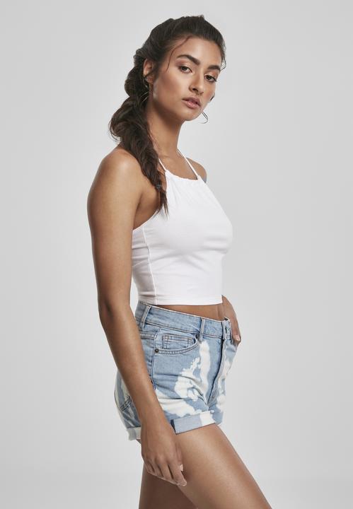 Actual product image Urban Classics Ladies Cropped Neckholder Top 2-Pack (XL)