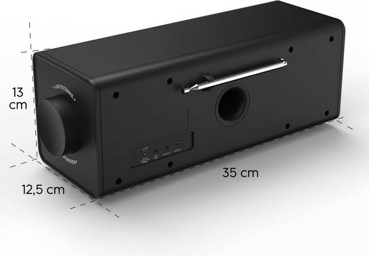 Productafbeelding Hama DR2002BT (DAB, DAB+, FM, Bluetooth)