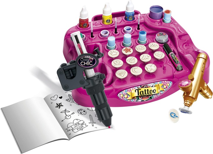 Produktbild Clementoni Crazy Chic- Tattoo Studio