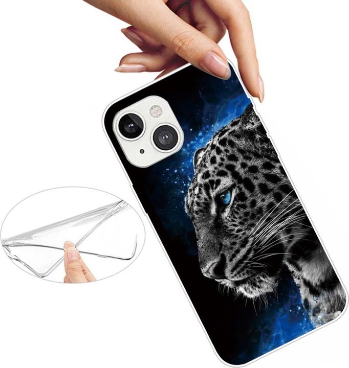 Produktbild Ueli Express iPhone 13 Super Slim Gummi Schutzhülle Leopard (Apple iPhone 13)