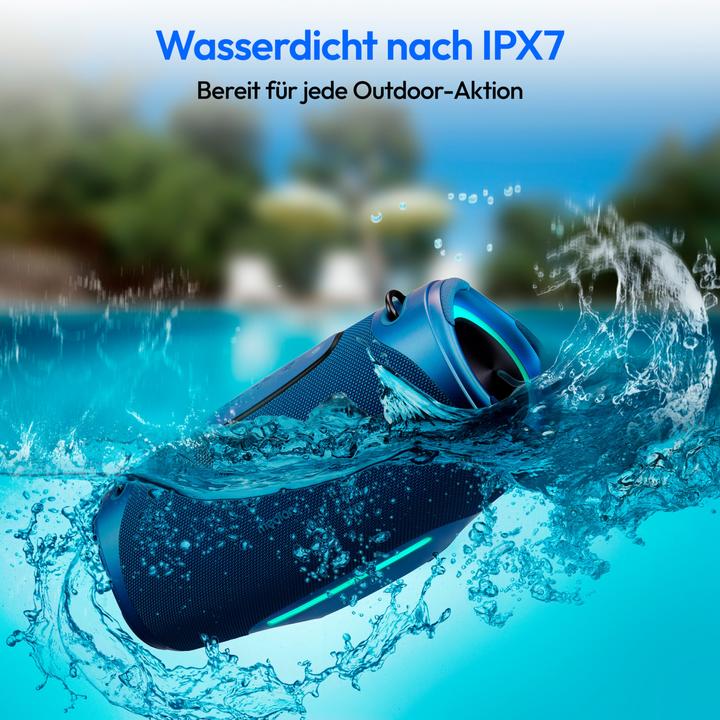 Actual product image Medion LIFE® P61762 Portable Bluetooth® speaker (47 h)