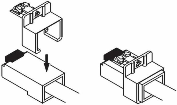 Produktbild Delock RJ45 Verriegelungs Clips 40er Set (Kabel Zubehör)
