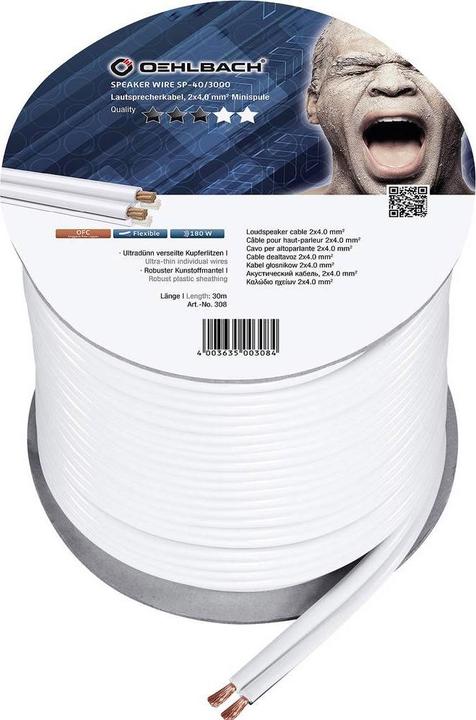 Produktbild Oehlbach Speaker Wire SP40 (30 m, 4 mm²)