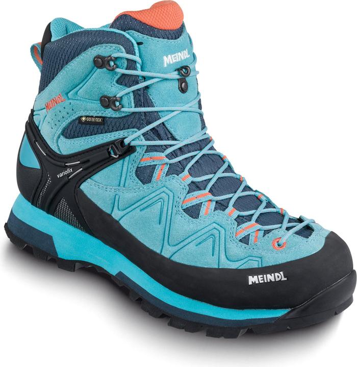 Light blue/orange